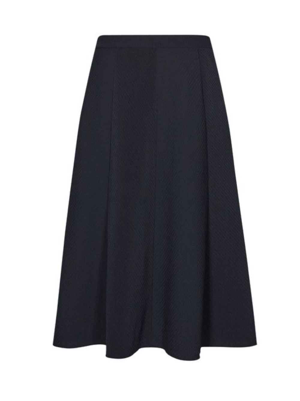 NWT REISS Bevan Full Circle Skirt Navy